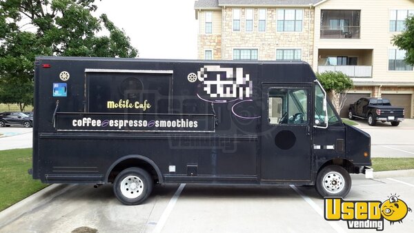 2003 E450 Stepside Coffee / Smoothie Truck Coffee & Beverage Truck Texas Gas Engine for Sale