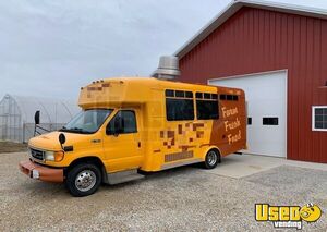 2003 E450 Super Duty Cutaway All-purpose Food Truck Air Conditioning Iowa Gas Engine for Sale