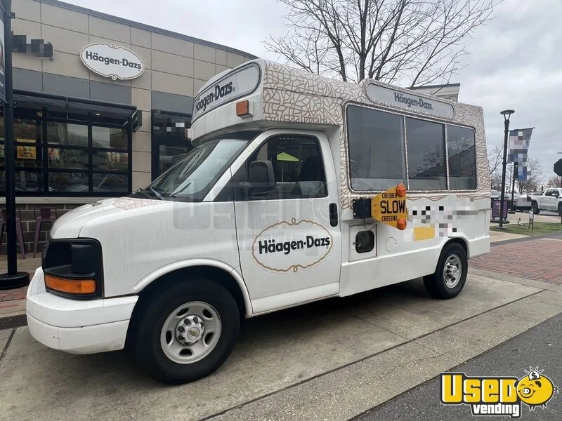 2003 Express 2500 Ice Cream Truck North Carolina Gas Engine for Sale