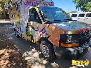 2003 Express Cargo Ice Cream Truck Concession Window Utah Gas Engine for Sale