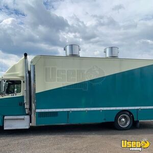 2003 Fl60 Kitchen Food Cab Truck All-purpose Food Truck Awning Connecticut Diesel Engine for Sale