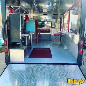 2003 Food Concession Trailer Concession Trailer Interior Lighting California for Sale