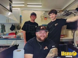 2003 Kitchen Food Trailer Kitchen Food Trailer Fire Extinguisher Massachusetts for Sale