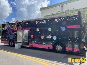 2003 Liquid Nitrogen Ice Cream Bus Ice Cream Truck Air Conditioning Florida Diesel Engine for Sale