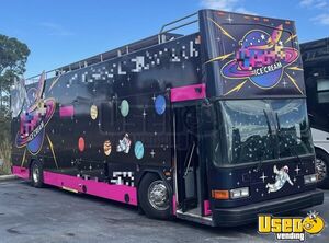 2003 Liquid Nitrogen Ice Cream Bus Ice Cream Truck Florida Diesel Engine for Sale