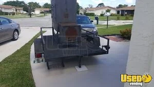 2003 Open Bbq Smoker Trailer Bbq Smoker Florida for Sale