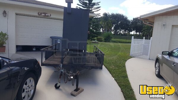 2003 Open Bbq Smoker Trailer Florida for Sale