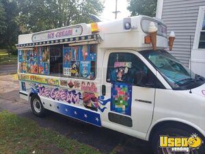 2003 P30 Ice Cream Truck Air Conditioning Massachusetts Gas Engine for Sale