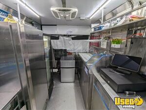 2003 P42 Coffee & Beverage Truck Stainless Steel Wall Covers Texas Diesel Engine for Sale