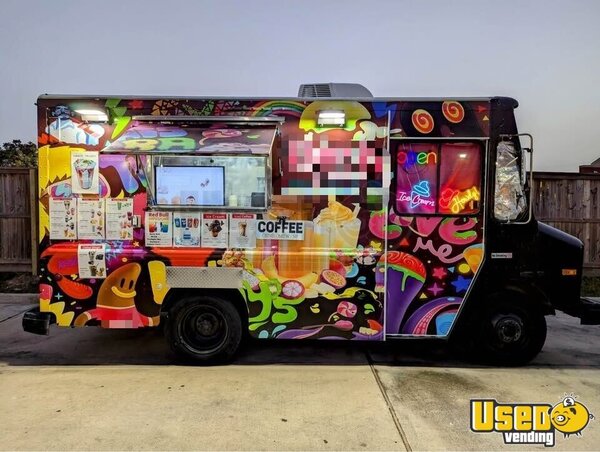 2003 P42 Coffee & Beverage Truck Texas Diesel Engine for Sale