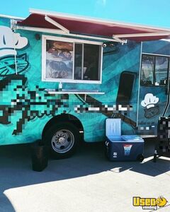 2003 P42 Step Van All-purpose Food Truck Awning Texas Diesel Engine for Sale