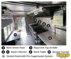 2003 P42 Workhorse All-purpose Food Truck Diamond Plated Aluminum Flooring Florida for Sale