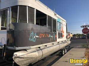 2003 Pontoon Food Boat All-purpose Food Truck Air Conditioning Arizona Gas Engine for Sale