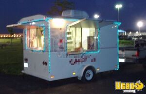 2003 Shaved Ice Concession Trailer Snowball Trailer Air Conditioning Illinois for Sale