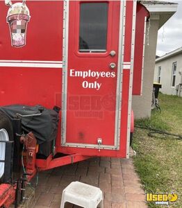 2003 Shaved Ice Concession Trailer Snowball Trailer Cabinets Florida for Sale