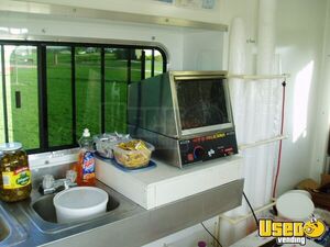 2003 Shaved Ice Concession Trailer Snowball Trailer Exterior Customer Counter Illinois for Sale