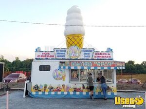 2003 Soft Serve And Shaved Ice Concession Trailer Ice Cream Trailer Virginia for Sale
