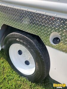 2003 Step Van All-purpose Food Truck Diamond Plated Aluminum Flooring Texas Diesel Engine for Sale