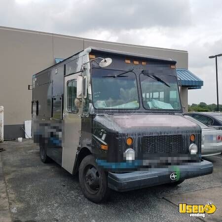 2003 Step Van Kitchen Food Truck All-purpose Food Truck Texas Diesel Engine for Sale