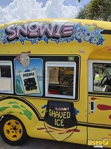 2003 Utility Snowball Truck Diamond Plated Aluminum Flooring Florida for Sale