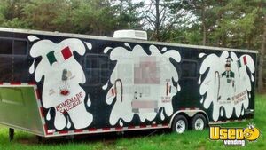 2003 Uxt United Expressline Kitchen Food Trailer Extra Concession Windows Wisconsin for Sale