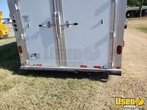 2004 3 Horse Living Quarters 3-horse Lq Trailer Refrigerator Texas for Sale