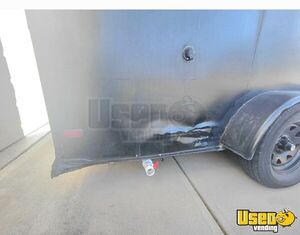 2004 8×16 Kitchen Food Trailer Diamond Plated Aluminum Flooring Georgia for Sale