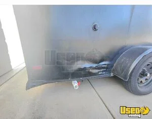 2004 8×16 Kitchen Food Trailer Diamond Plated Aluminum Flooring Georgia for Sale