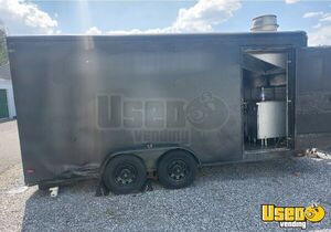 2004 8×16 Kitchen Food Trailer Removable Trailer Hitch Georgia for Sale