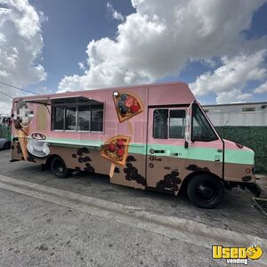 2004 All Purpose Food Truck All-purpose Food Truck Diamond Plated Aluminum Flooring Florida Diesel Engine for Sale