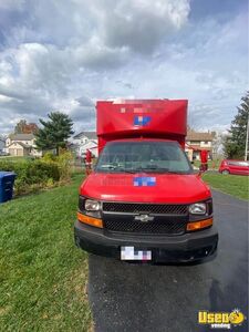 2004 All-purpose Food Truck Diamond Plated Aluminum Flooring Ohio Gas Engine for Sale