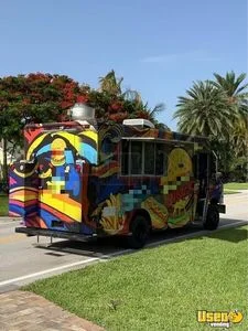 2004 All-purpose Food Truck Flatgrill Florida Diesel Engine for Sale