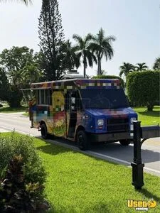 2004 All-purpose Food Truck Reach-in Upright Cooler Florida Diesel Engine for Sale
