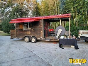 2004 Barbecue Concession Trailer Barbecue Food Trailer Georgia for Sale