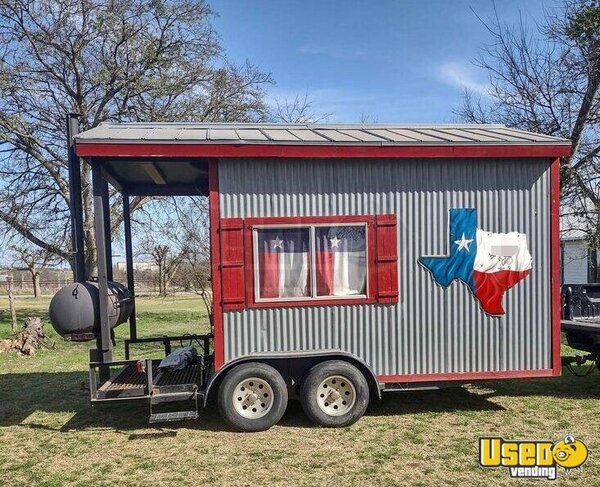 2004 Barbecue Concession Trailer Barbecue Food Trailer Texas for Sale
