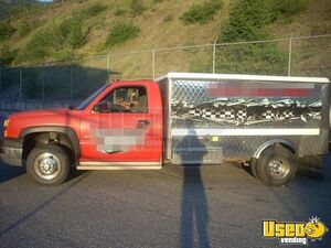 2004 Chev Silverado Lunch Serving Food Truck British Columbia Gas Engine for Sale
