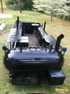 2004 Custom Made Open Bbq Smoker Trailer Fryer Georgia for Sale