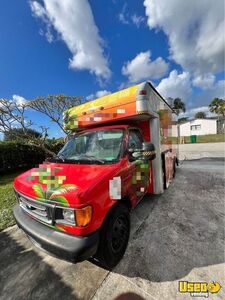 2004 Ford E350 Super Duty Cutaway Diesel Food Truck with Pro-Fire Suppression for Sale in Florida!
