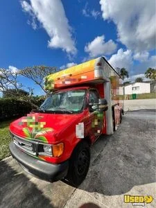 2004 Ford E350 Super Duty Cutaway Diesel Food Truck with Pro-Fire Suppression for Sale in Florida!