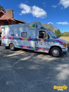 2004 E350 Ambulance Snowball Truck Air Conditioning North Carolina Diesel Engine for Sale
