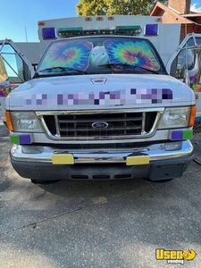 2004 E350 Ambulance Snowball Truck Awning North Carolina Diesel Engine for Sale