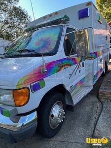 2004 E350 Ambulance Snowball Truck Cabinets North Carolina Diesel Engine for Sale