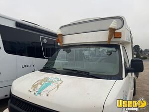 2004 Express 2500 Ice Cream Truck Refrigerator California Gas Engine for Sale