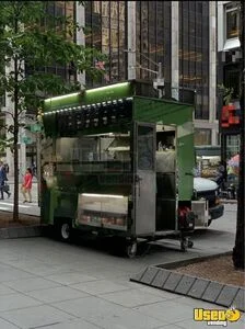 2004 Express Catering Food Truck Concession Window New York Gas Engine for Sale