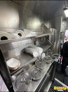 2004 Express Catering Food Truck Stainless Steel Wall Covers New York Gas Engine for Sale