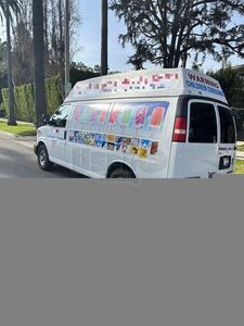 2004 Express Van Ice Cream Truck Deep Freezer California Gas Engine for Sale