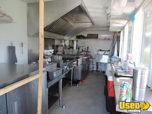 2004 Food Concession Trailer Concession Trailer Stainless Steel Wall Covers North Carolina for Sale