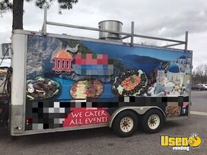 2004 Food Concession Trailer Kitchen Food Trailer Air Conditioning North Carolina for Sale
