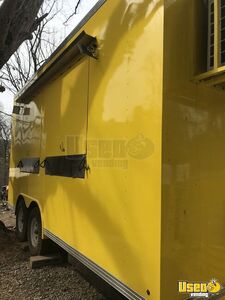 2004 Food Concession Trailer Kitchen Food Trailer Diamond Plated Aluminum Flooring North Carolina for Sale