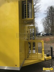 2004 Food Concession Trailer Kitchen Food Trailer Stainless Steel Wall Covers North Carolina for Sale